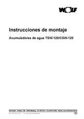 Wolf CSW-120 Instrucciones De Montaje