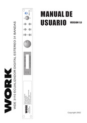 Work WDE 3110 Manual De Usuario