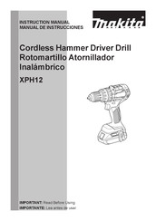 Makita XPH12 Manual De Instrucciones