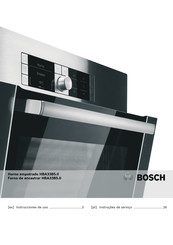Bosch HBA33B5 0 Instrucciones De Uso