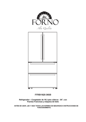 Forno FFRBI1820-36SB Instrucciones De Funcionamiento