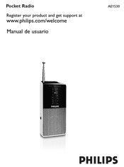 Philips Pocket Radio AE1530 Manual De Usuario