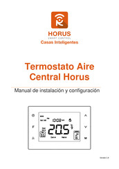 Horus HSC6-HP-US Manual De Instalación Y Configuración