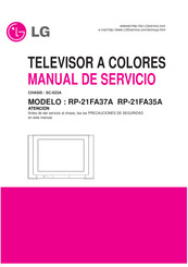 LG RP-21FA35A Manual De Servicio