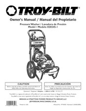 Troy-Bilt 020245-I Instrucciones De Uso