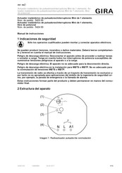 Gira 5423 00 Manual De Instrucciones