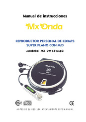 Mx Onda MX-DM131Mp3 Manual De Instrucciones