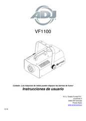 ADJ VF1100 Instrucciones De Usuario