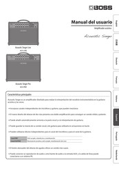 Boss ACS-PRO Manual Del Usuario