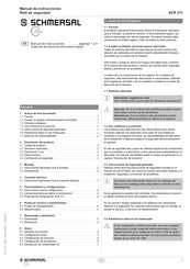 Schmersal SCR 211 Manual De Instrucciones