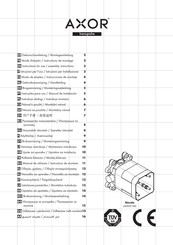 Hansgrohe AXOR Nendo 26909180 Instrucciones De Montaje