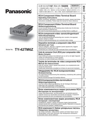 Panasonic TY-42TM6Z Manual De Instrucciones