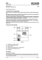 Jung 2098 REG HE Instrucciones De Servicio