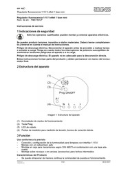 Jung FMST50UP Instrucciones De Servicio