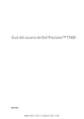 Dell Precision T7400 Guia Del Usuario