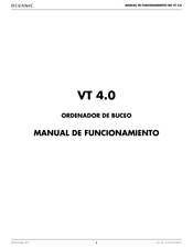 Oceanic VT 4.0 Manual De Funcionamiento