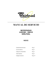 Whirlpool AVM 902 Manual De Servicio