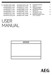 AEG AHB531E1LW Manual De Instrucciones