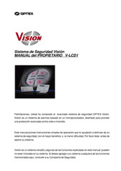 Optex Visión V-LCD1 Manual Del Propietário