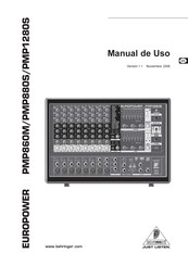 Behringer PMP880S Manual De Uso