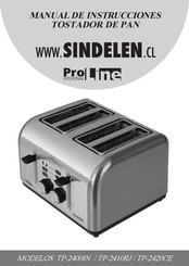 Sindelen Pro Line TP-2420CE Manual De Instrucciones