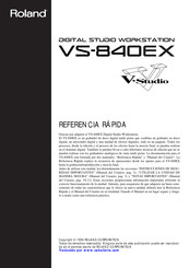 Roland VS-840EX Manual Del Usuario