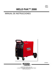 Lincoln Electric WELD PAK 2000 Manual De Instrucciones