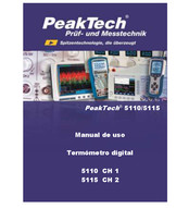 PeakTech 5115 CH 2 Manual De Uso