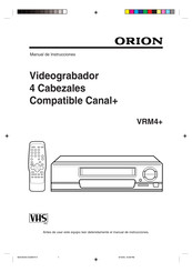 Orion VRM4+ Manual De Instrucciones