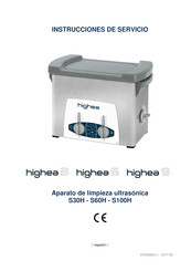 Elma highea S30H Instrucciones De Servicio