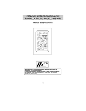 iT+ WS-3650 Manual De Operaciones