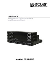 Ecler essentials eGPA2-150 Manual De Usuario