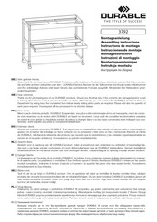 DURABLE 3792 Instrucciones De Montaje