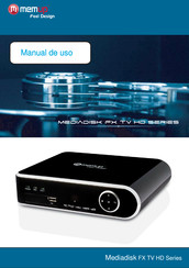 MEMUP MEDIADISK FX TV HD Serie Manual De Uso