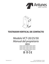 Antunes VCT-50 Manual Del Propietário