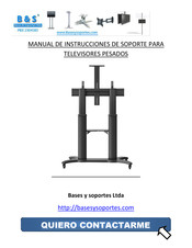 Bases y Soportes AVF 1800-70-1P Manual De Instrucciones