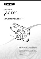 Olympus m1060 Manual De Instrucciones