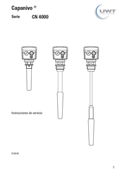 UWT Capanivo CN 4030 Instrucciones De Servicio