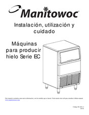 Manitowoc Ice ECG031A Manual De Instalación, Uso Y Cuidado