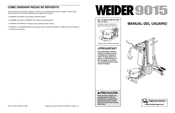 Weider 9015  WEEVSY19230 Manual Del Usuario