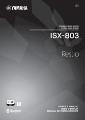 Yamaha ISX-803 Manual De Instrucciones