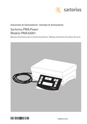 Sartorius Power PMA35001 Instrucciones De Funcionamiento