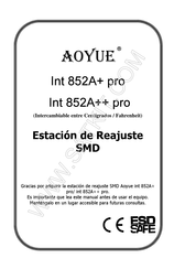 AOYUE int 852A+ pro Manual De Instrucciones