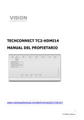 Vision TECHCONNECT TC2-HDMI14 Manual Del Propietário