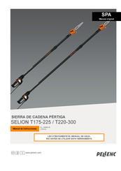 pellenc SELION T220-300 Manual De Instrucciones