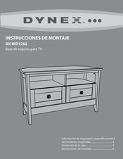 Dynex DX-WD1202 Instrucciones De Montaje