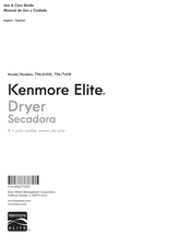 KENMORE ELITE 796.6141 Serie Manual De Uso Y Cuidado