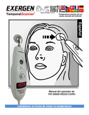 Exergen Temporal Scanner TAT-5000S-RS232-CORO Manual Del Operador