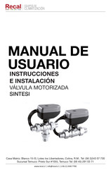 RECAL COMPARATO SINTESI Serie Manual De Usuario