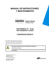 Ingersoll Rand DOOSAN NHP1500WCU-T3 Manual De Instrucciones